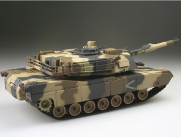 Radiovadāms tanks "M1A2 Abrams NTC 3",1:24, IS