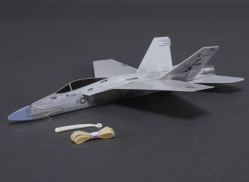 Brīvlidojošais modelis F-18 Hornet ar katapultu, 360mm