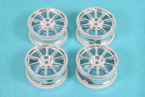 10 Spoke Metal Plated Wheel