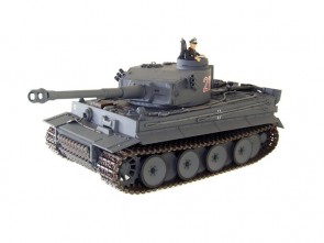 1/24 RC Tanks IS Vācu Tīģeris I Pelēks
